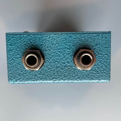 Pigeon FX Hornsby Skewes Treble Booster 2000's - teal, hammered finish image 11