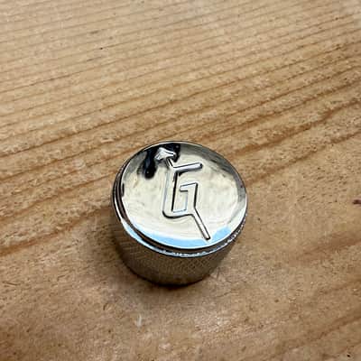 Genuine Gretsch Electromatic G-Arrow Logo Knob - Chrome - Single (1) Knob image 3