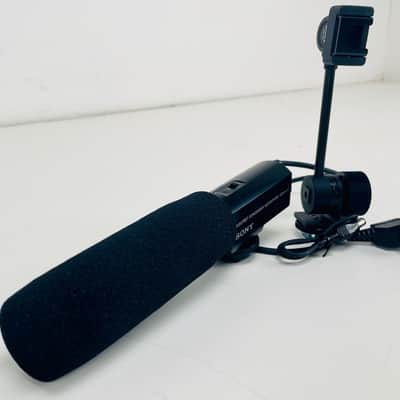 Sony ECM-K100 Electret Condenser Video Camera Microphone Full set with case image 5