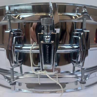 Ludwig Supraphonic 5x14"Snare Drum Blue/Olive#1899959 10Lug Chicago Vintage 1979 image 7