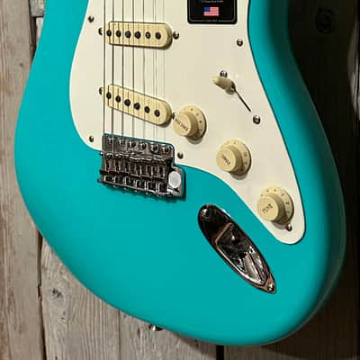 Fender American Vintage II 1957 Stratocaster Electric Guitar - Seafoam Green, In Stock Support Indie Brick & Mortar Music Shops image 5