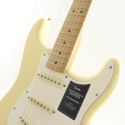 Fender Vintera II '70s Stratocaster with Maple Fretboard 2023 Vintage White 3.6kg image 7
