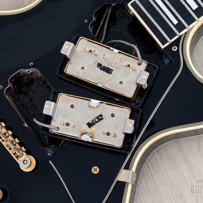 1973 Gibson Les Paul Custom Black Beauty Vintage Guitar w/ T Tops, Case image 17