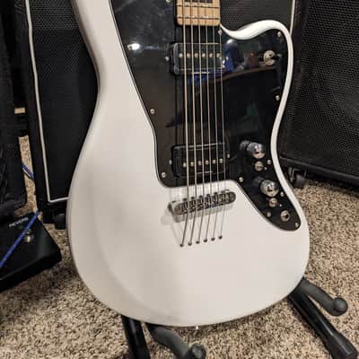 SubZero Rogue VI 30"-scale Baritone / Bass VI - Tuned E-E @ Bass Octave - Seymour Duncan P-Rails Pickups with Custom Switching, Locking Tuners & Brass Nut image 18