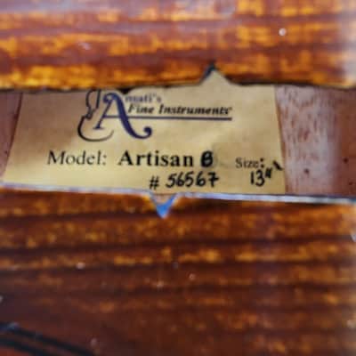 Amati Artisan B 13" Viola image 13