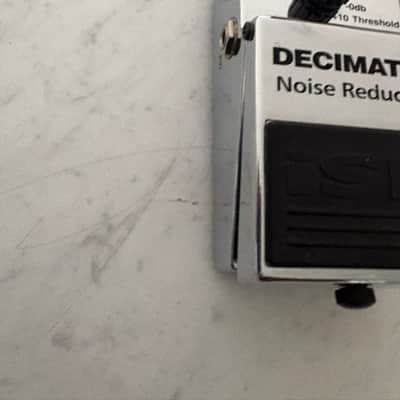 ISP Technologies Decimator Noise Reduction Pedal 2012 - Silver image 3
