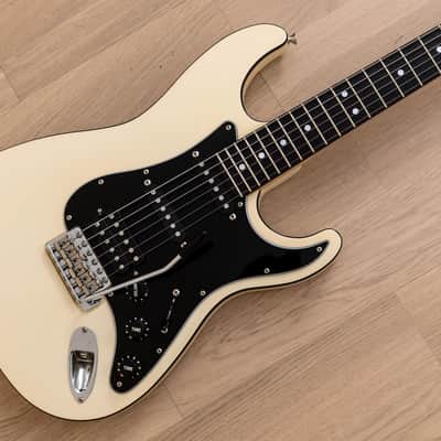 2014 Fender Aerodyne Stratocaster AST-M/SSH Medium Scale 24 3/4" White, Japan MIJ image 1