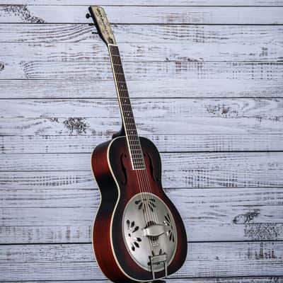 Gretsch Alligator Biscuit Round Neck Resonator | 2 Color Sunburst image 6