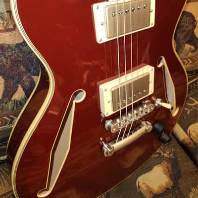 D'ANGELICO MINI DC BRAND NEW High Gloss WINE FINISh image 3