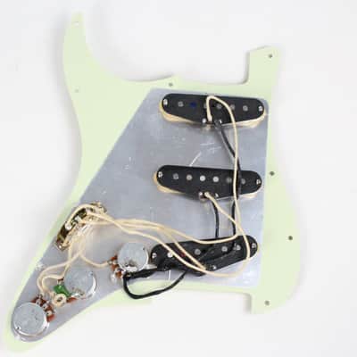 Fender Stratocaster '57 1957 Riessue Japan Loaded Pickguard ~Staggered Pole Pickups~ Strat MIJ image 5