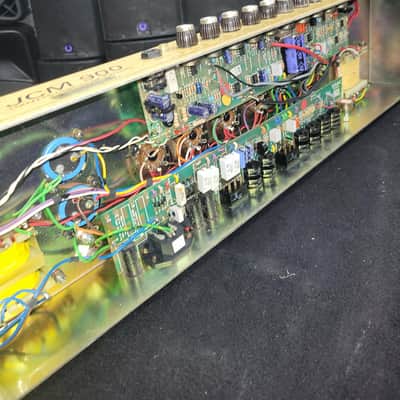 Marshall JCM900 Valve Head 100W Model 4100 (1991) + Cabinet Marshall 1960A 300w (2001) image 9