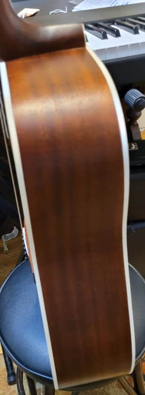 Aria ADW-300 1980s To 90s Tobacco Burst Dreadnought Acoustic