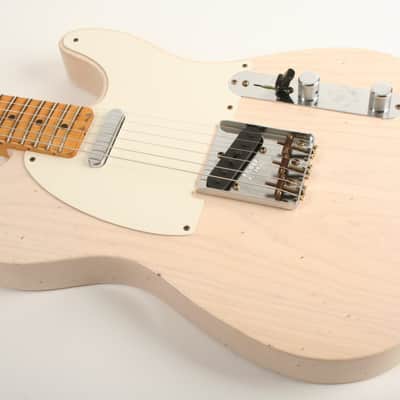 Fender Custom Shop 1959 Telecaster Journeyman Relic 1-Piece Rift Sawn Maple Neck Fingerboard Aged White Blonde image 11