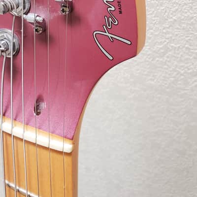 American Fender Stratocaster 1995 - RARE Burgundy Mist image 3