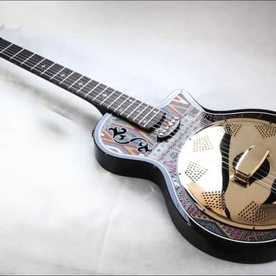 iVee Guitars #95 "electiReso" Ulos, Aluminum body Resonator Guitar image 3