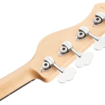 Sadowsky MetroLine 21-Fret Vintage P/J Bass-Swamp Ash Body-4 String-Almond Sunburst Transparent Satin-Fretless image 8