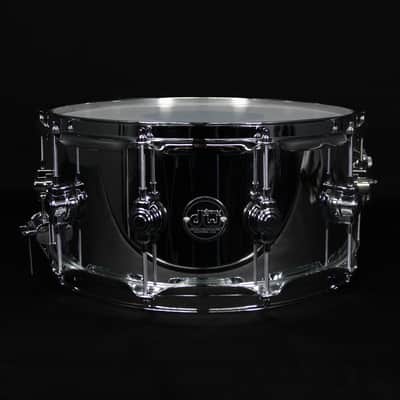 DW 14" x 6.5" Performance Series Chrome over Steel Snare Drum image 2