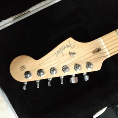 Fender American Standard Stratocaster Olympic White w/ Maple Fretboard image 3