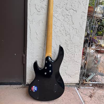 ESP LTD B-50 BASS- Active -superb action - black satin image 5