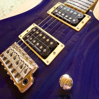 PRS SE Standard 24 - 2022 - Translucent Blue w/ upgrades image 5