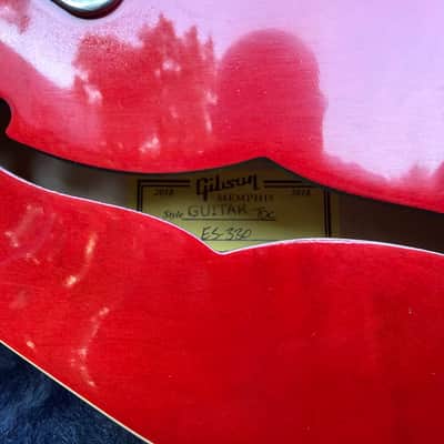 Gibson Memphis ES-330 2018 - Dark Cherry VOS image 23
