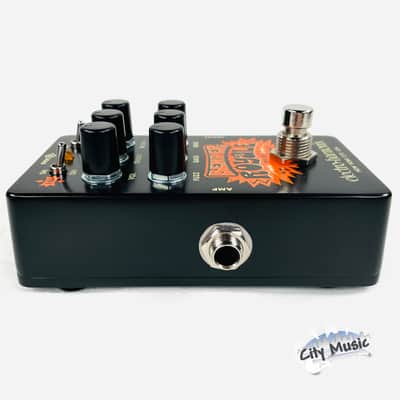 Used Electro-Harmonix EHX Bender Royale Germanium Fuzz Guitar Pedal Black ♫ image 7