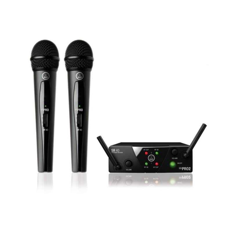 Akg Wms40 Mini Dual Vocal Set Band Ism2/3 image 1