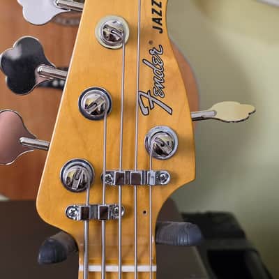 Fender Modern Player Jazz V 2013 - Black Satin image 2