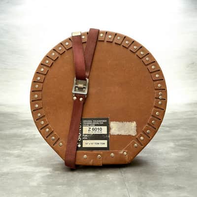 Vintage Sonor Z 6010 Original Vulkanfiber Drum Case for 10"x10" Tom - Made in Germany image 1