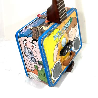 Awesomesauceguitars electric ukulele made from a vintage 70s lunchbox uke noise instrument The Inch High Private Eye 2025 - Nostalgia image 7
