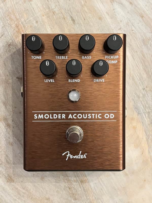 Fender Smolder Acoustic Overdrive 2019 - Present - Brown