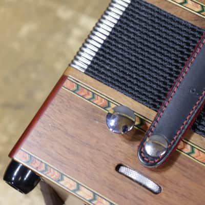 Dino Baffetti 85 LN Eight Bass Series 21-Button Walnut Diatonic Accordion w/Case image 22