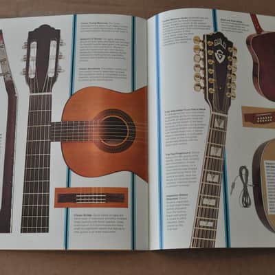 Guild flat-top and classic guitars vintage catalog booklet brochure. 1976? image 10