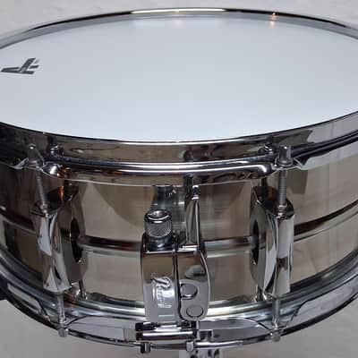 Pearl Custom Alloy Steel Sensitone 2010s  5.5x14" New Heads image 3