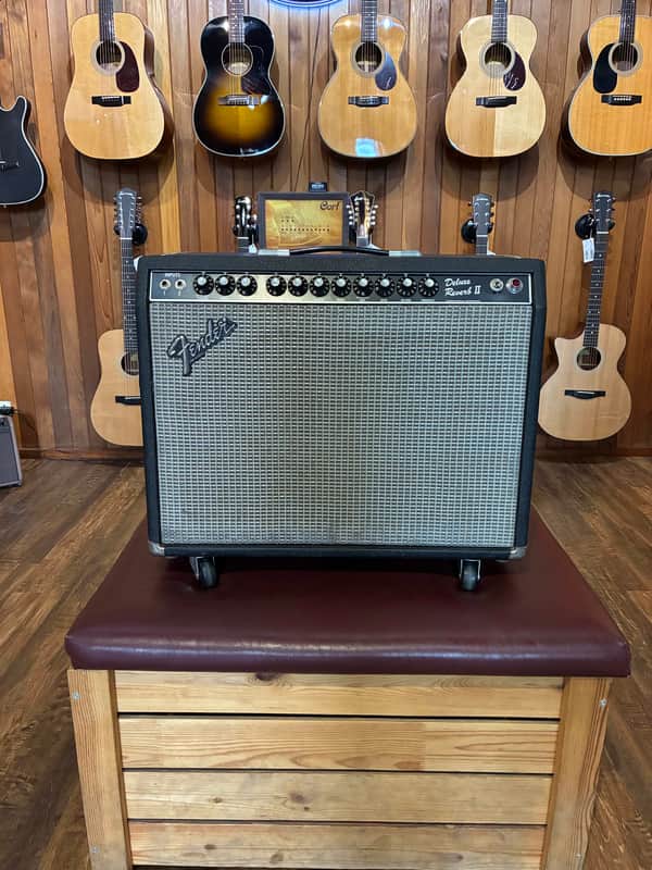 Fender Deluxe Reverb II 2-Channel 20-Watt 1x12" Guitar Combo (1982) image 1