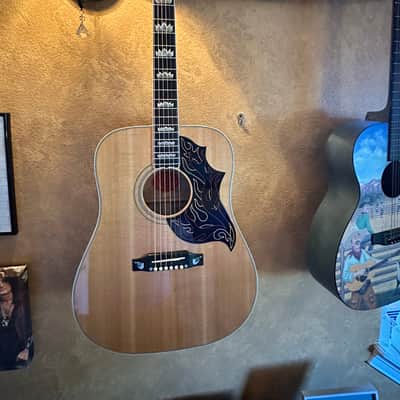 2001 GIBSON CUSTOM SHOP FIREBIRD DREADNOUGHT ACOUSTIC GUITAR NATURAL FINISH LIKE NEW image 6
