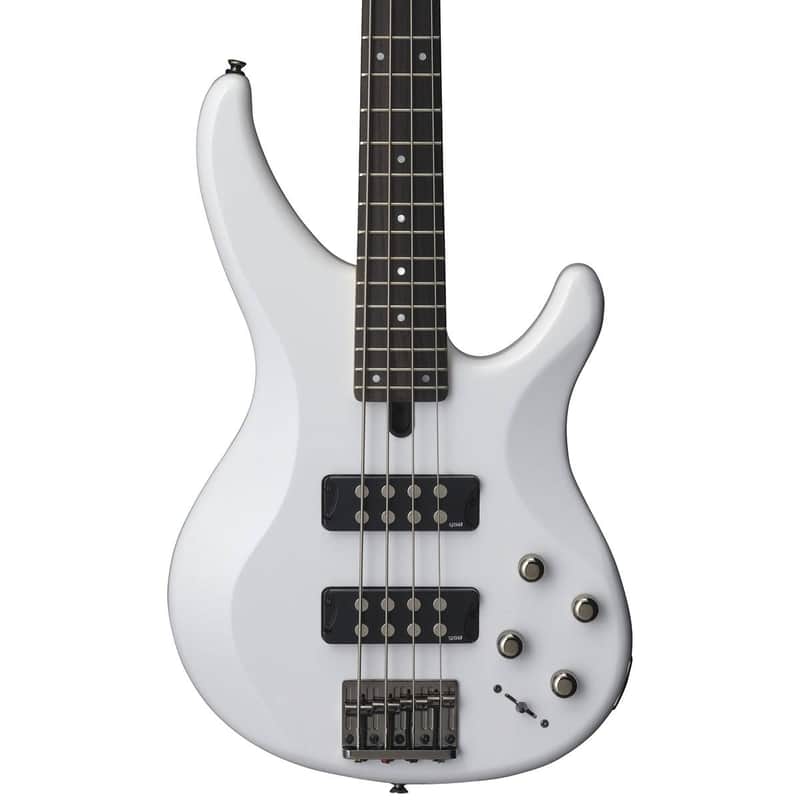 Yamaha TRBX304 4-String Bass Guitar White (VAT) image 1