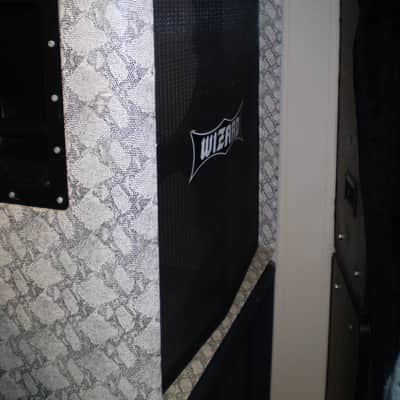 Rare Worlds Best  4x12 Sound Projection cab-1993 Wizard cab - 4 Sidewinder S12-150 w-Snakeskin Tolex image 9