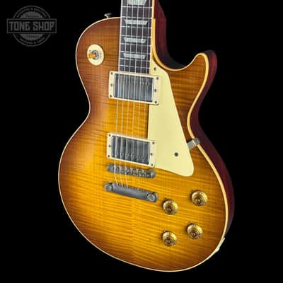 Gibson Custom Dealer Select 1959 Les Paul Standard Golden Poppy AAA Top Ultra Light Aged w/case 961014 image 5