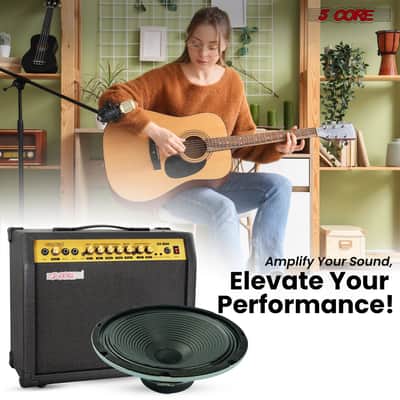 5 Core 10 Inch Guitar Speaker 60W Replacement 8 Ohm Amplifier Cabinet Driver image 6