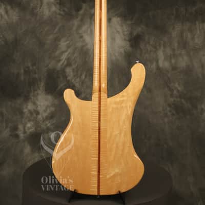 1973 Rickenbacker 4001 Bass Mapleglo w/original Toaster pickup FLAME MAPLE NECK! image 16