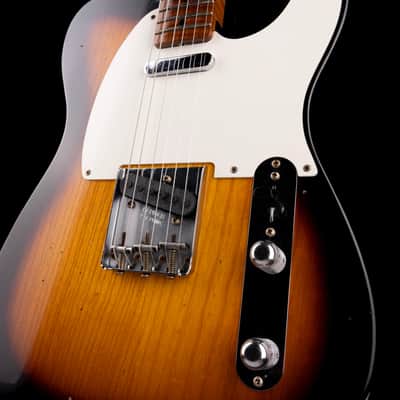 Fender Custom Shop 1955 Telecaster Journeyman Relic 2-Tone Sunburst image 5