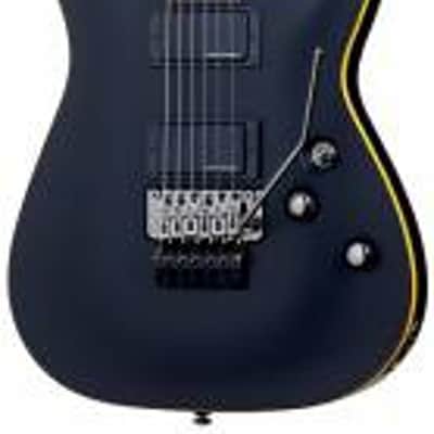 Schecter Demon-6 FR Electric Guitar - Aged Black Satin (3661) image 3