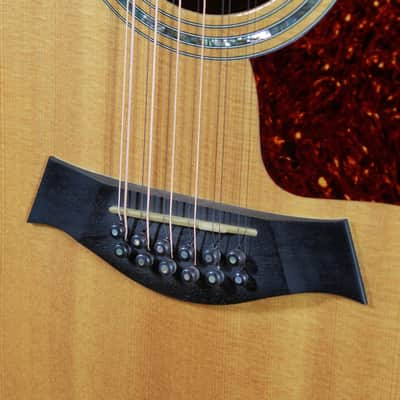 Taylor 655e Quilted Maple Jumbo 12-String w/ Electronics Excellent image 19
