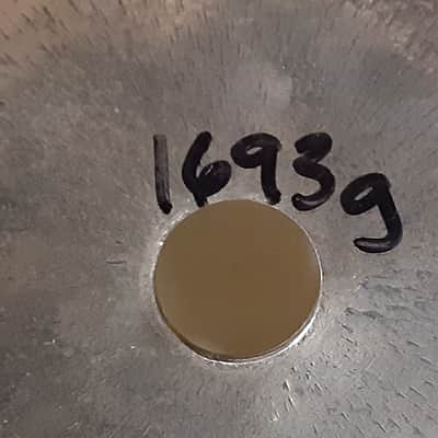 Sabian 14" HH Hand Hammered Fusion Hi-Hat Cymbals (Pair) 1992 - 2015 - Natural image 21