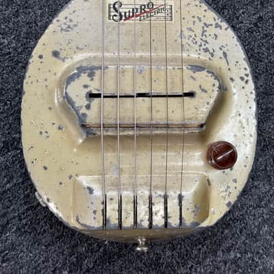 Supro Electric Hawaiian Frying Pan Lap Steel 1937 Vintage National Dobro Corp image 1
