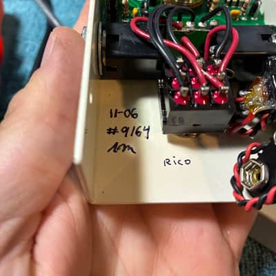 Fulltone OCD V1 1.2 RICO signed Series 2 2005 - 2006 - White image 15