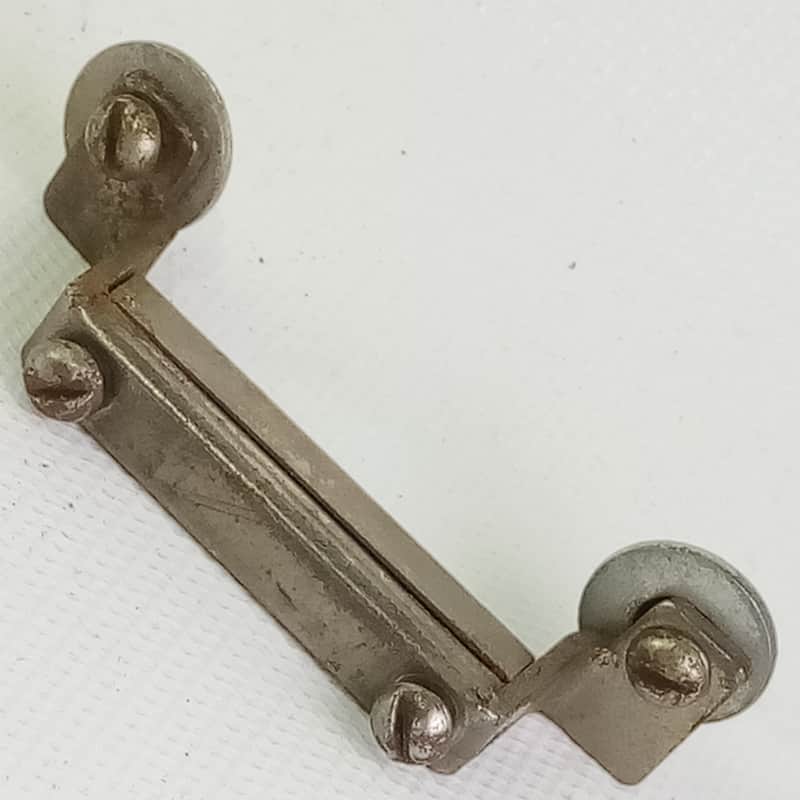 Ludwig/Leedy 1 7/8"Snare Drum Butt Plate Nickel Plating Vintage 30s Hardware USA image 1