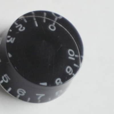 TWO new (open package) very near A+ genuine Gibson BLACK SPEED Knobs PRSK-010 (only 2 knobs from the PRSK-010 set are for sale - the other 2 knobs are NOT included) minor surface imperfections on top sides image 11