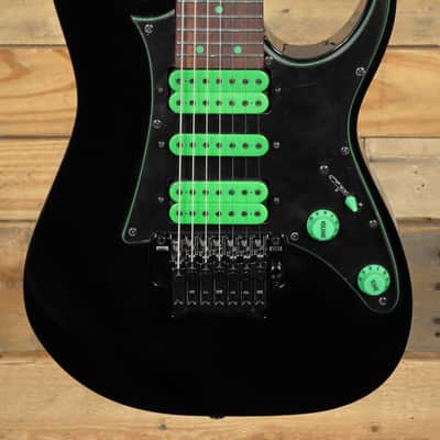 Ibanez Steve Vai Signature UV70P 7-String Electric Guitar Black w/ Gigbag image 2